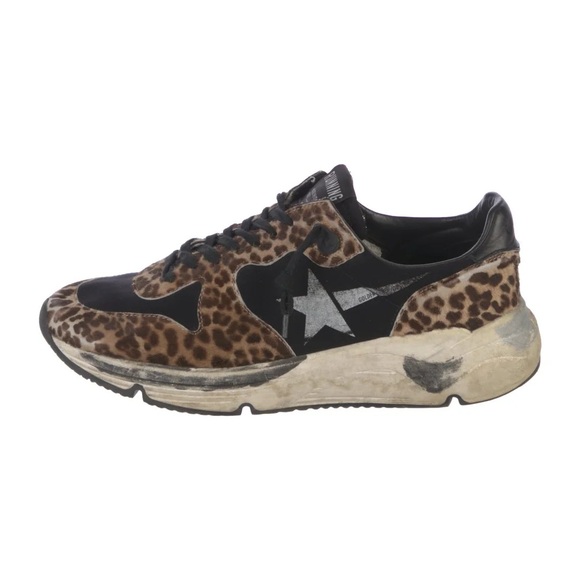 ❤️Golden Goose Leopard Running Sneakers❤️ - Picture 1 of 5